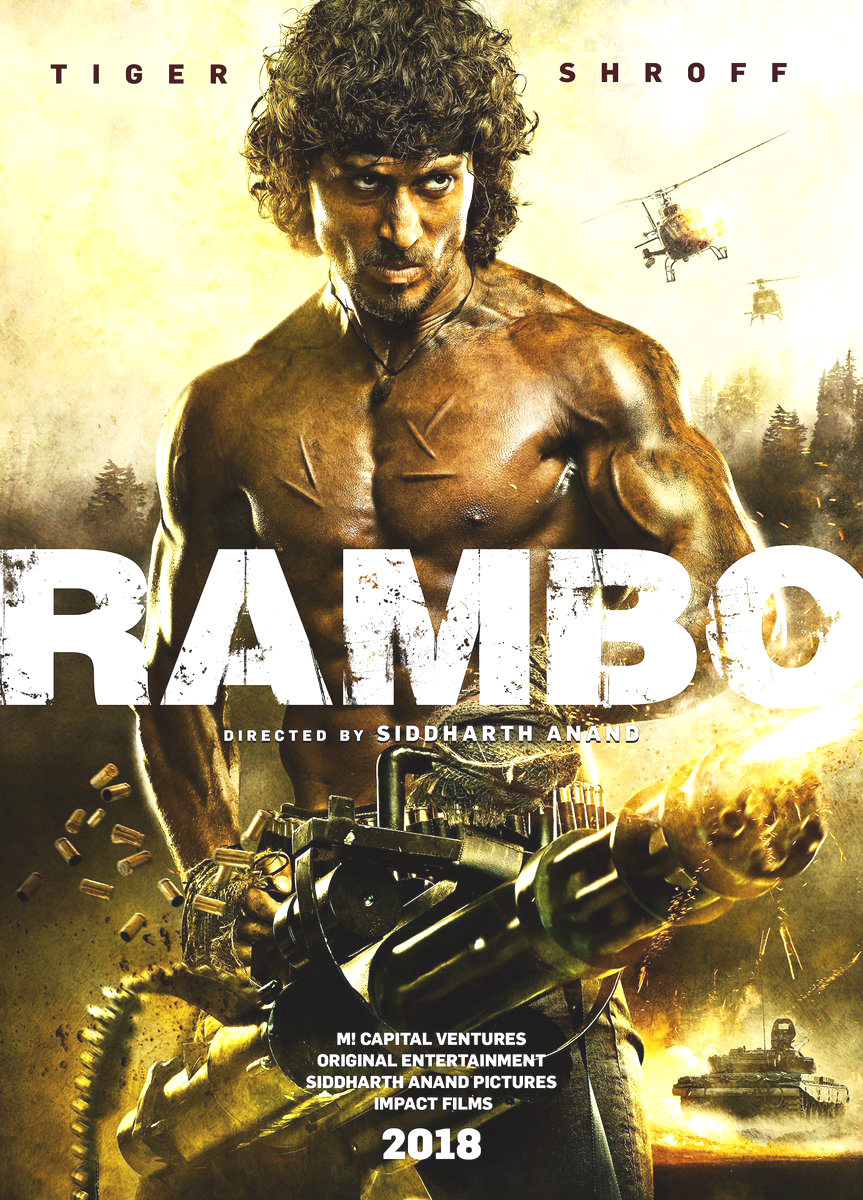 Tiger Shroff Rambo Movie Posters