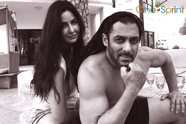 Salman and Katrina share a Candid Moment